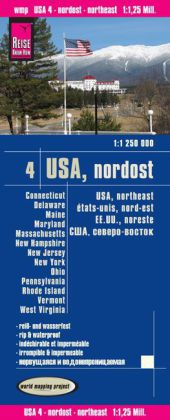 USA 4 Northeast (1:1.250.000)