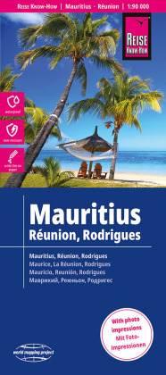 Mauritius, Reunion, Rodrigues (1:90.000)