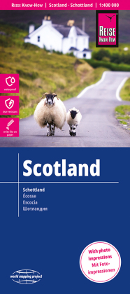 Reise Know-How Landkarte Schottland / Scotland (1:400.000)