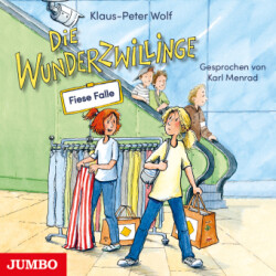 Die Wunderzwillinge. Fiese Falle, Audio-CD