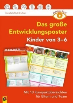 Das große Entwicklungsposter - Kinder von 3-6