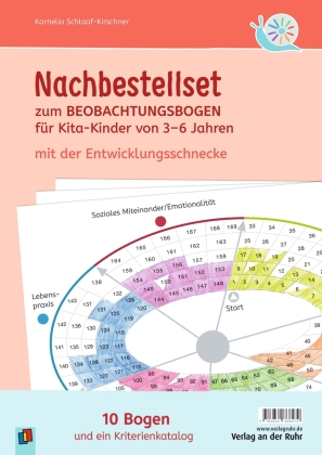 Nachbestellset zum Beobachtungsbogen für Kita-Kinder von 3-6 Jahren