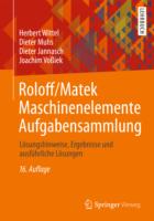 Roloff/Matek Maschinenelemente, Aufgabensammlung