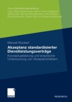 Akzeptanz standardisierter Dienstleistungsverträge