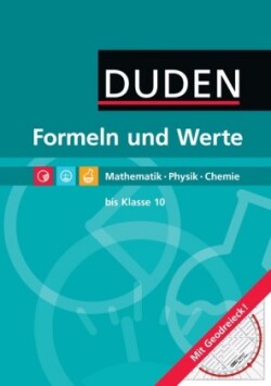 Formeln und Werte - Sekundarstufe I