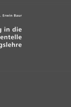 Einführung in die experimentelle Vererbungslehre