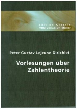 Vorlesungen über Zahlentheorie