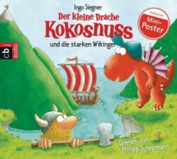 Der kleine Drache Kokosnuss und die starken Wikinger, 1 Audio-CD