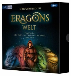 Eragons Welt - Das Vermächtnis der Drachenreiter - Der Auftrag des Ältesten - Die Weisheit des Feuers - Das Erbe der Macht - Die Gabel, die Hexe und der Wurm - Murtagh, 21 Audio-CD, 21 MP3