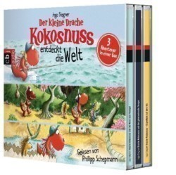 Der kleine Drache Kokosnuss entdeckt die Welt, 3 Audio-CDs