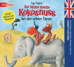 Der kleine Drache Kokosnuss bei den wilden Tieren, 1 Audio-CD