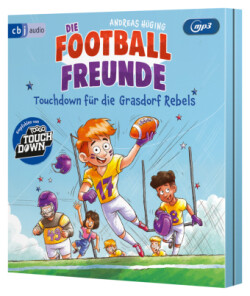 Die Football-Freunde - Touchdown für die Grasdorf Rebels, 1 Audio-CD, 1 MP3