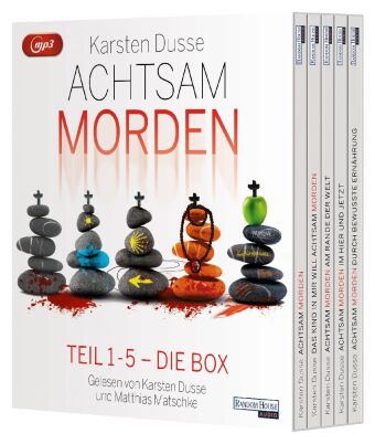 Die große Achtsam morden Box, 5 Audio-CD, 5 MP3