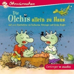 Die Olchis allein zu Haus und zwei Geschichten von Katharina Vöhringer und Ulrike Rogler, 1 Audio-CD