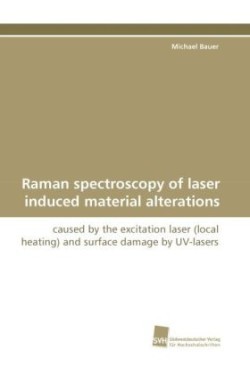 Raman Spectroscopy of Laser Induced Material Alterations