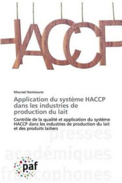 Application du système HACCP dans les industries de production du lait