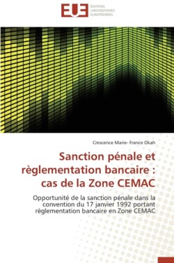 Sanction penale et reglementation bancaire