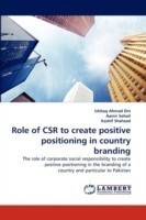 Role of Csr to Create Positive Positioning in Country Branding