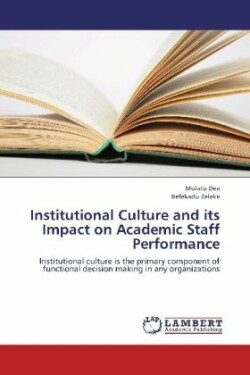 Institutional Culture and Its Impact on Academic Staff Performance