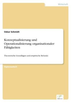 Konzeptualisierung und Operationalisierung organisationaler Fähigkeiten