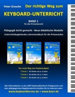 richtige Weg zum Keyboard-Unterricht - Band 1