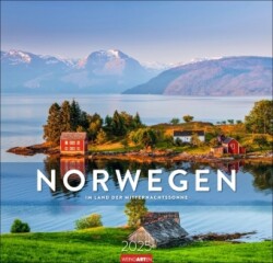 Norwegen Kalender 2025 - Im Land der Mitternachtssonne