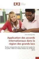 Application Des Accords Internationaux Dans La Région Des Grands Lacs
