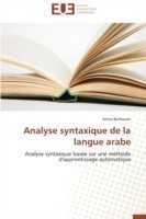Analyse Syntaxique de la Langue Arabe