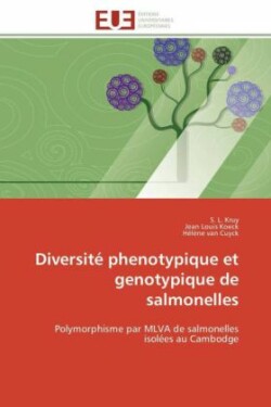 Diversité Phenotypique Et Genotypique de Salmonelles