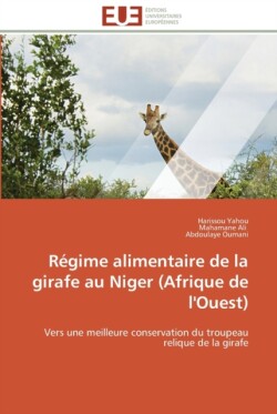 Régime alimentaire de la girafe au niger (afrique de l'ouest)