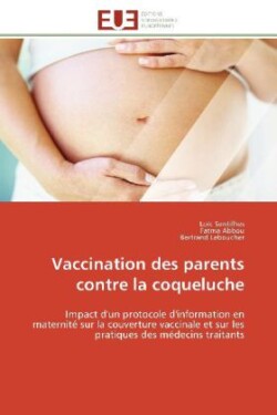 Vaccination Des Parents Contre La Coqueluche