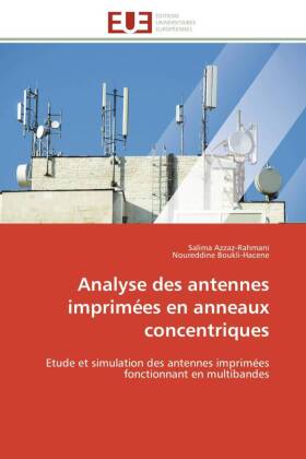 Analyse des antennes imprimées en anneaux concentriques