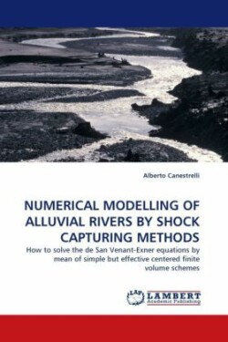 Numerical Modelling of Alluvial Rivers by Shock Capturing Methods