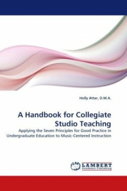 Handbook for Collegiate Studio Teaching
