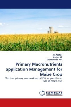 Primary Macronutrients application Management for Maize Crop