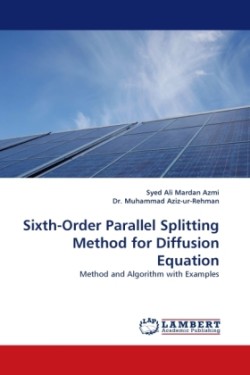 Sixth-Order Parallel Splitting Method for Diffusion Equation