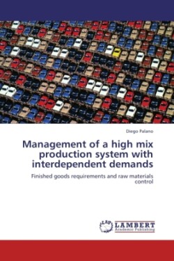 Management of a High Mix Production System with Interdependent Demands