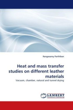 Heat and Mass Transfer Studies on Different Leather Materials