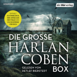 Die große Harlan-Coben-Box, 3 Audio-CD, 3 MP3