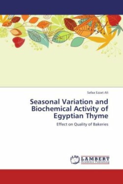 Seasonal Variation and Biochemical Activity of Egyptian Thyme