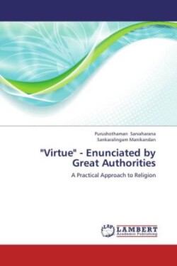 Virtue - Enunciated by Great Authorities