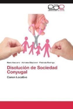 Disolución de Sociedad Conyugal