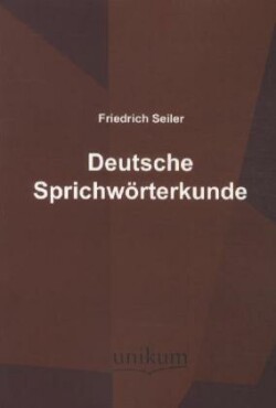 Deutsche Sprichwörterkunde