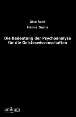 Bedeutung Der Psychoanalyse Fur Die Geisteswissenschaften