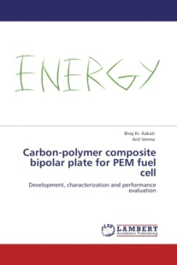 Carbon-polymer composite bipolar plate for PEM fuel cell