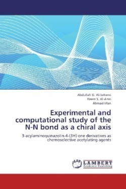 Experimental and computational study of the N-N bond as a chiral axis