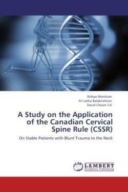 Study on the Application of the Canadian Cervical Spine Rule (CSSR)