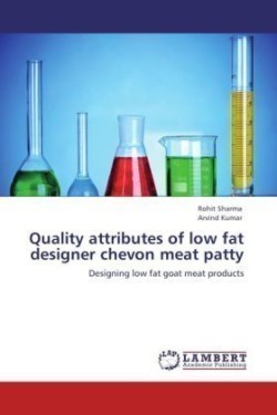 Quality attributes of low fat designer chevon meat patty