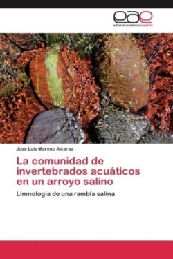 comunidad de invertebrados acuáticos en un arroyo salino