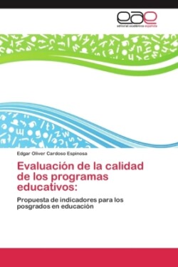 Evaluación de la calidad de los programas educativos